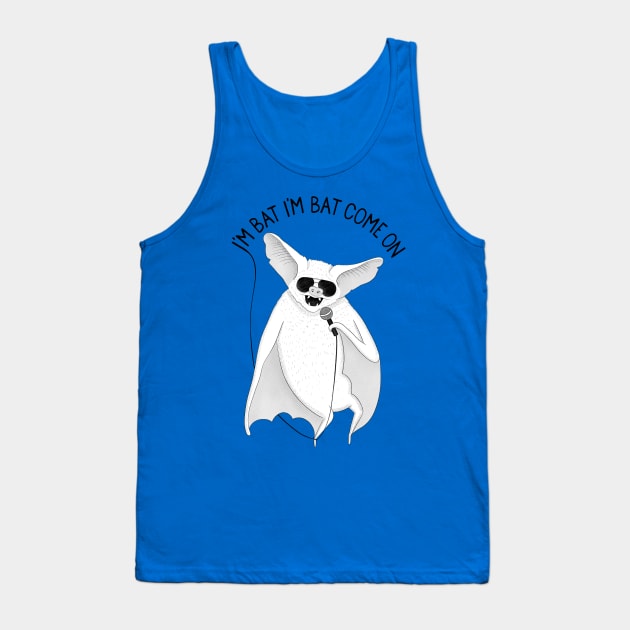 Bat | Animal Karaoke Collection Tank Top by DrawingEggen